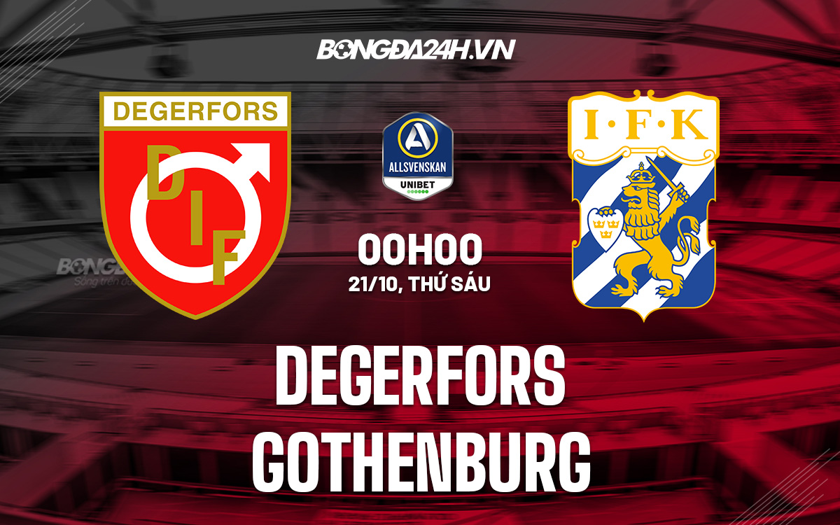 Degerfors vs Gothenburg Degerfors vs Gothenburg