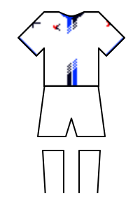 Màu áo sân khách