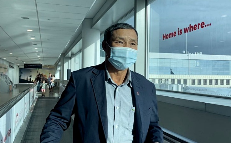 HLV Mai Đức Chung có mặt ở New Zealand HLV Mai duc Chung co mat o New Zealand