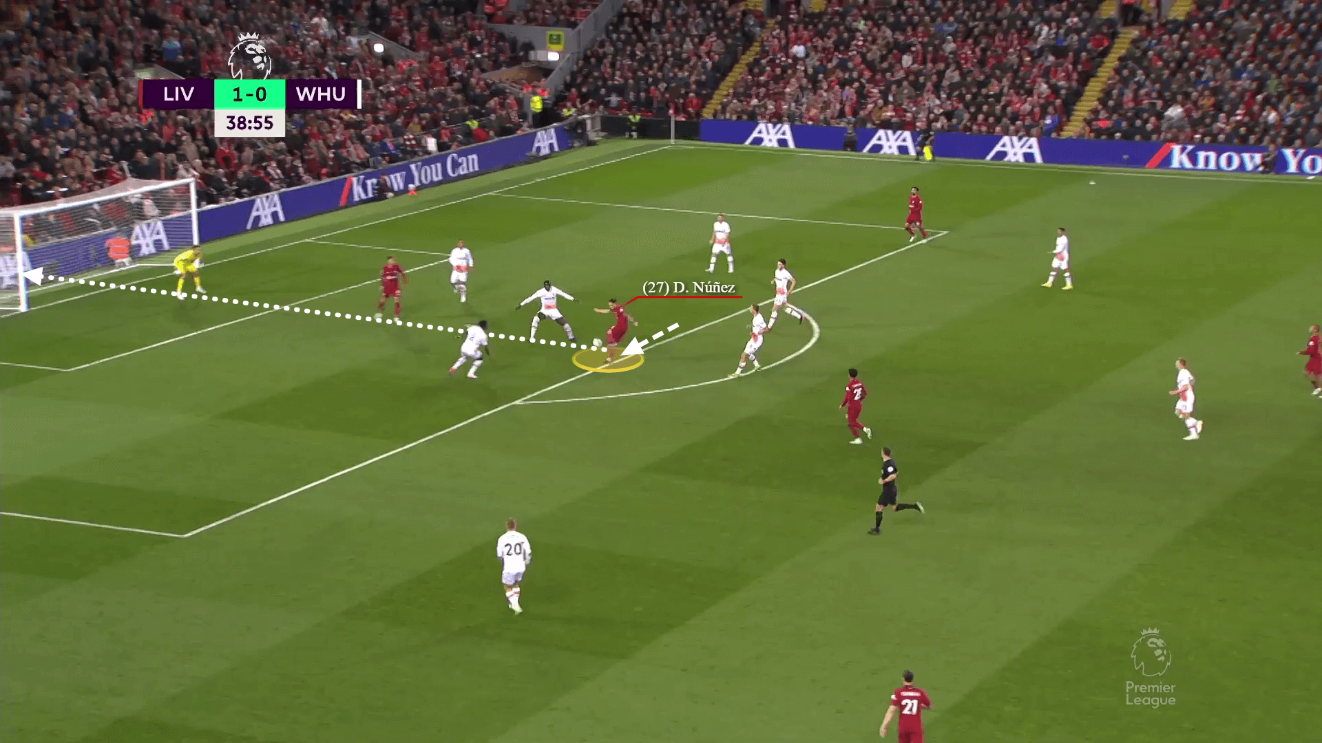 Darwin Nunez vs West Ham Tân binh bom tấn đã bắt nhịp được với Liverpool 13 Darwin Nunez vs West Ham Tân binh bom tấn đã bắt nhịp được với Liverpool 13