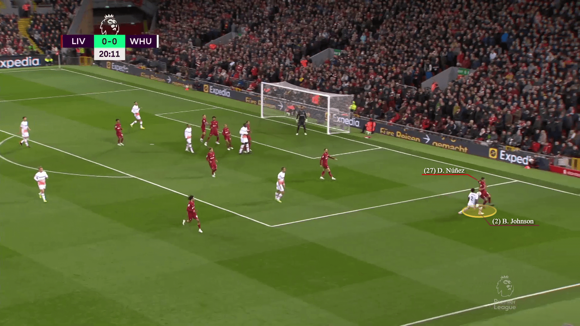 Darwin Nunez vs West Ham Tân binh bom tấn đã bắt nhịp được với Liverpool 17 Darwin Nunez vs West Ham Tân binh bom tấn đã bắt nhịp được với Liverpool 17