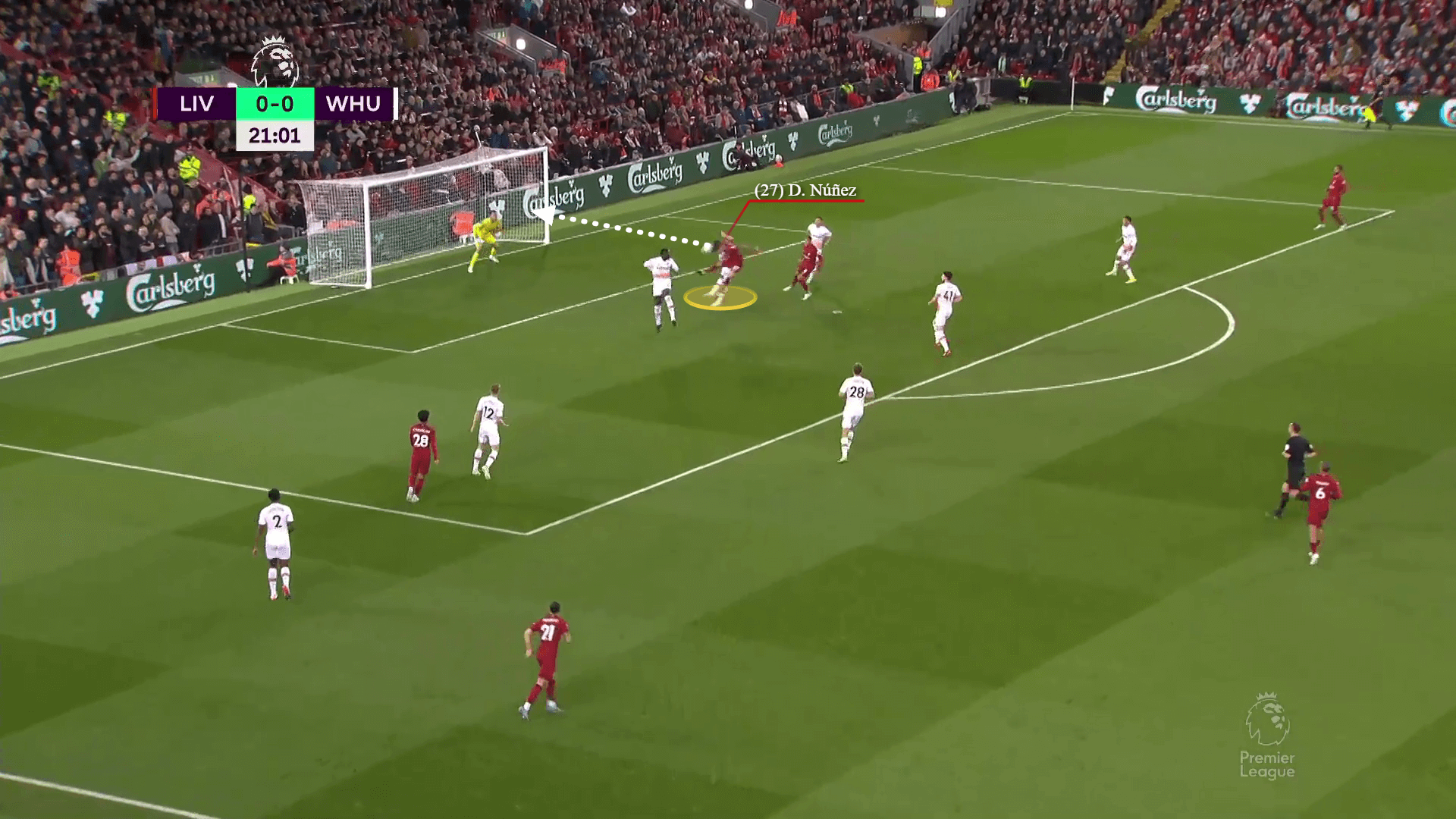 Darwin Nunez vs West Ham Tân binh bom tấn đã bắt nhịp được với Liverpool 3 Darwin Nunez vs West Ham Tân binh bom tấn đã bắt nhịp được với Liverpool 3