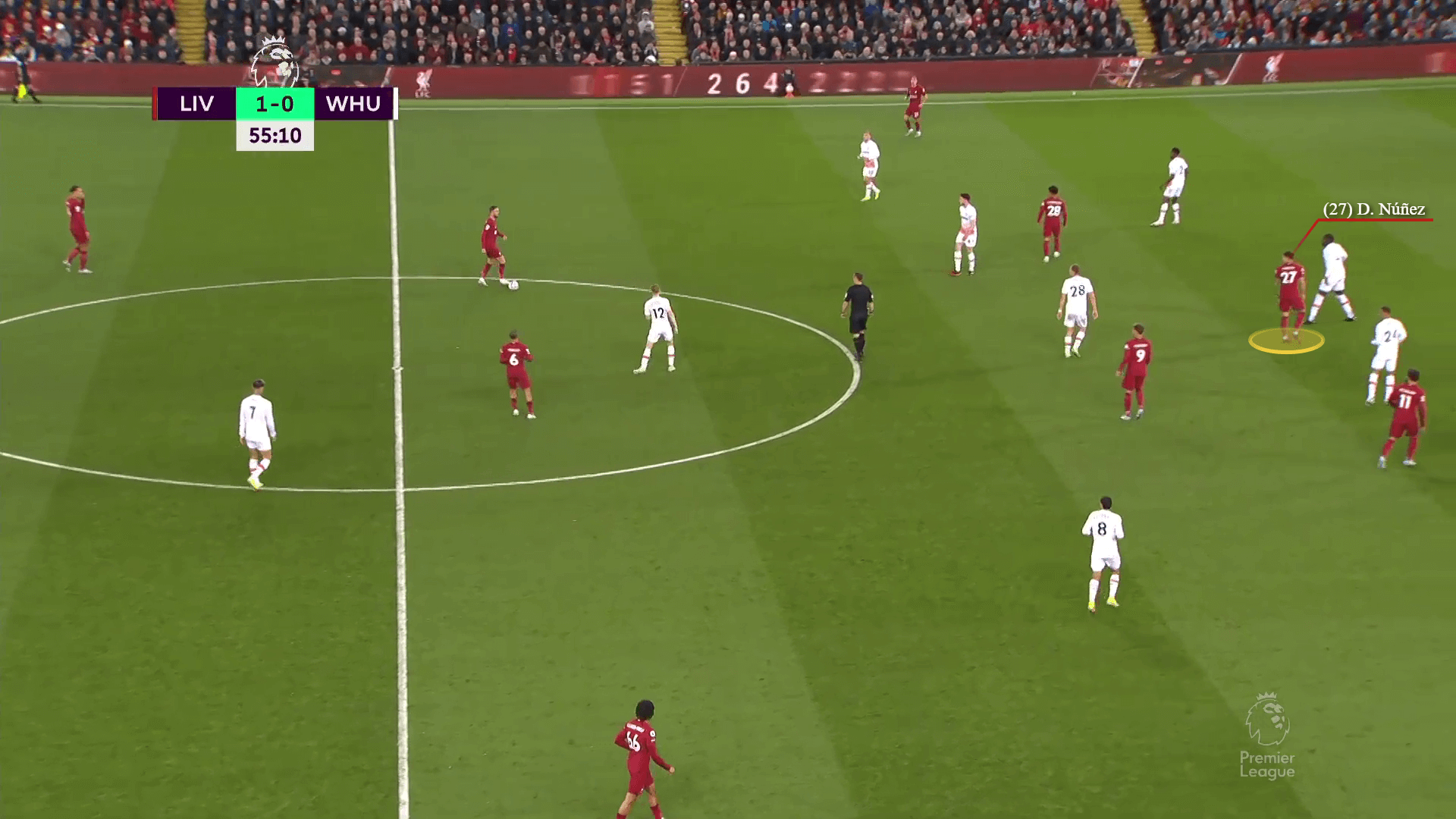 Darwin Nunez vs West Ham Tân binh bom tấn đã bắt nhịp được với Liverpool 6 Darwin Nunez vs West Ham Tân binh bom tấn đã bắt nhịp được với Liverpool 6