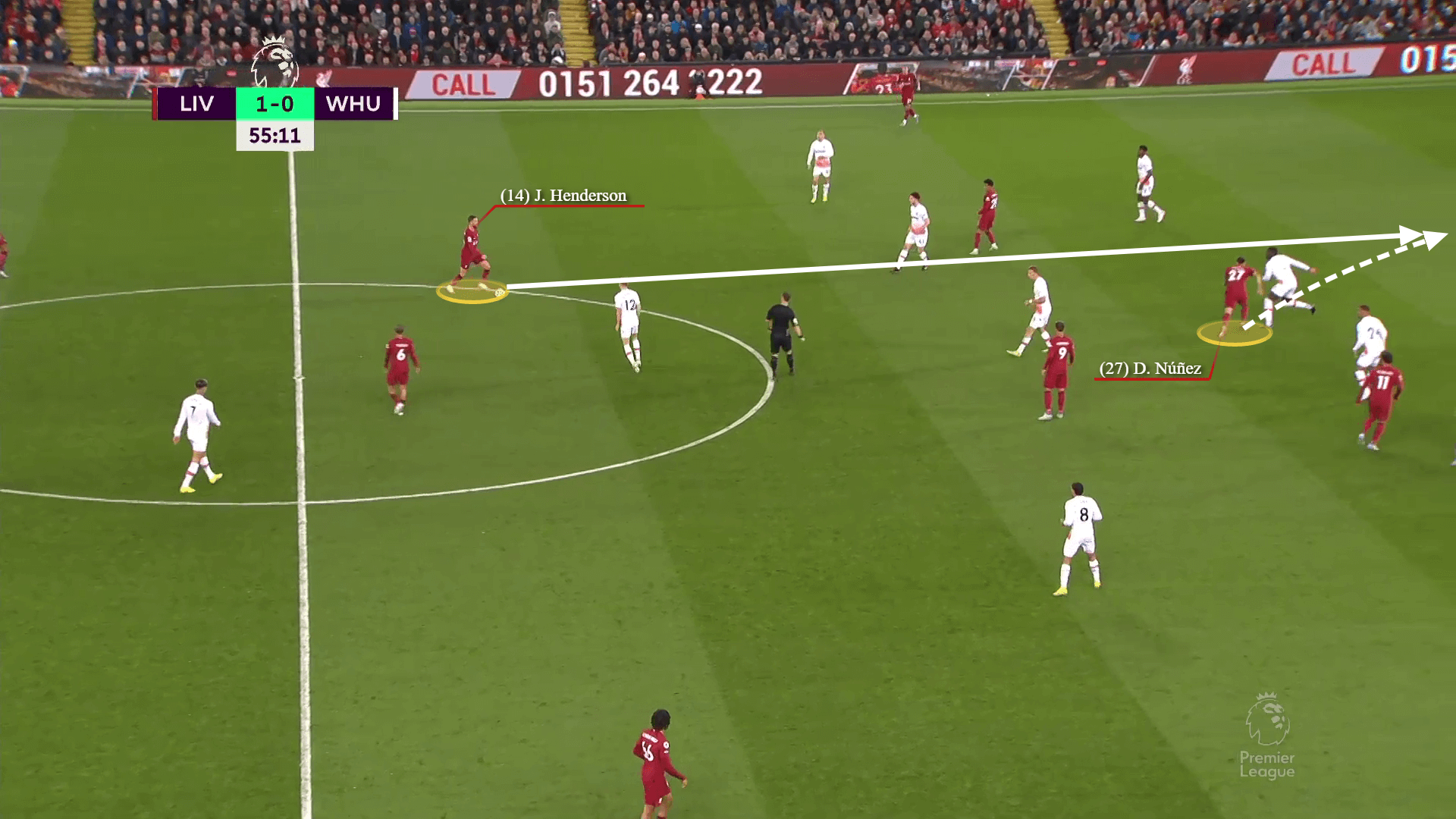 Darwin Nunez vs West Ham Tân binh bom tấn đã bắt nhịp được với Liverpool 7 Darwin Nunez vs West Ham Tân binh bom tấn đã bắt nhịp được với Liverpool 7