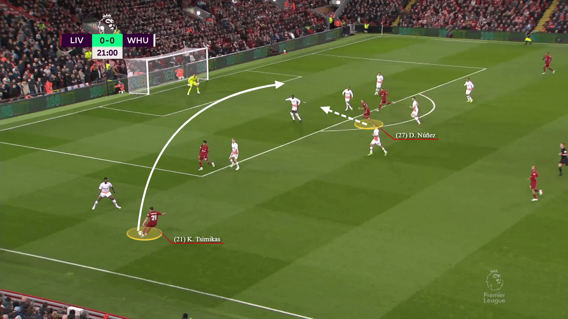 Darwin Nunez vs West Ham Tân binh bom tấn đã bắt nhịp được với Liverpool 2 Darwin Nunez vs West Ham Tân binh bom tấn đã bắt nhịp được với Liverpool 2