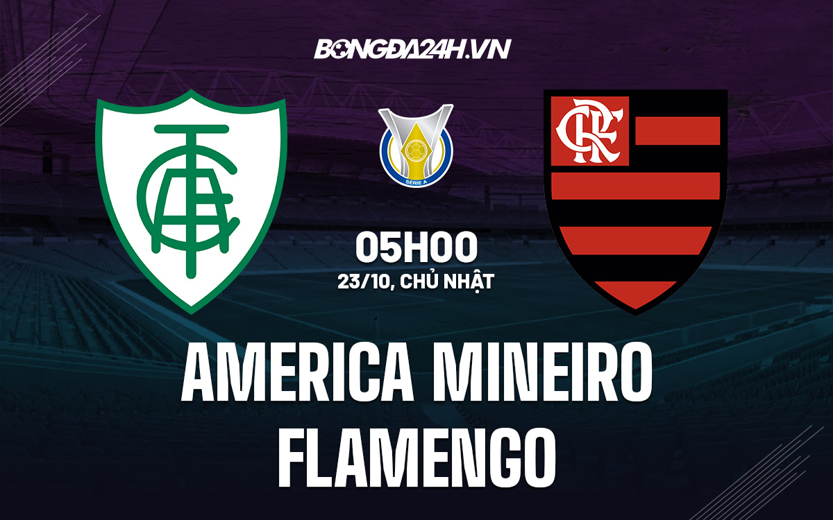 America Mineiro vs Flamengo