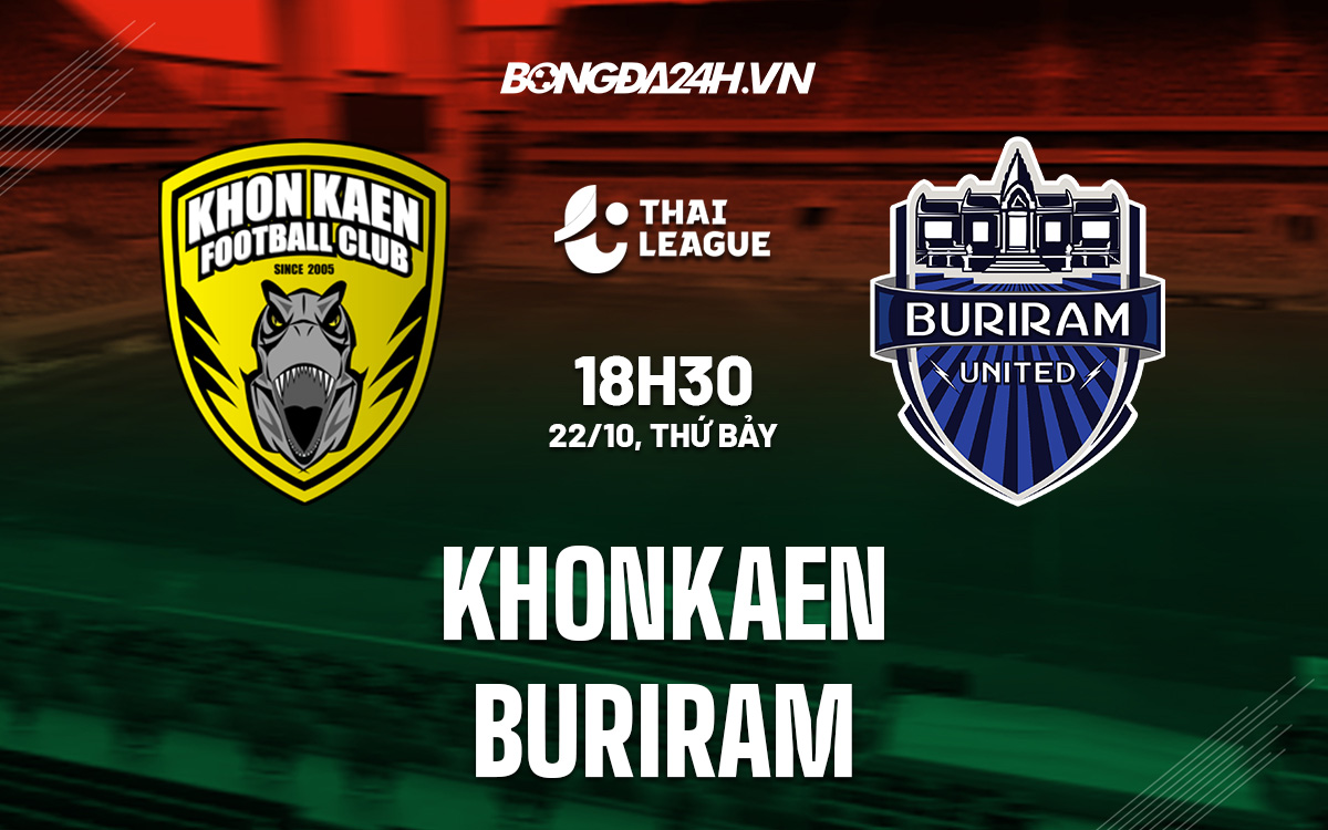 Khonkaen vs Buriram Khonkaen vs Buriram