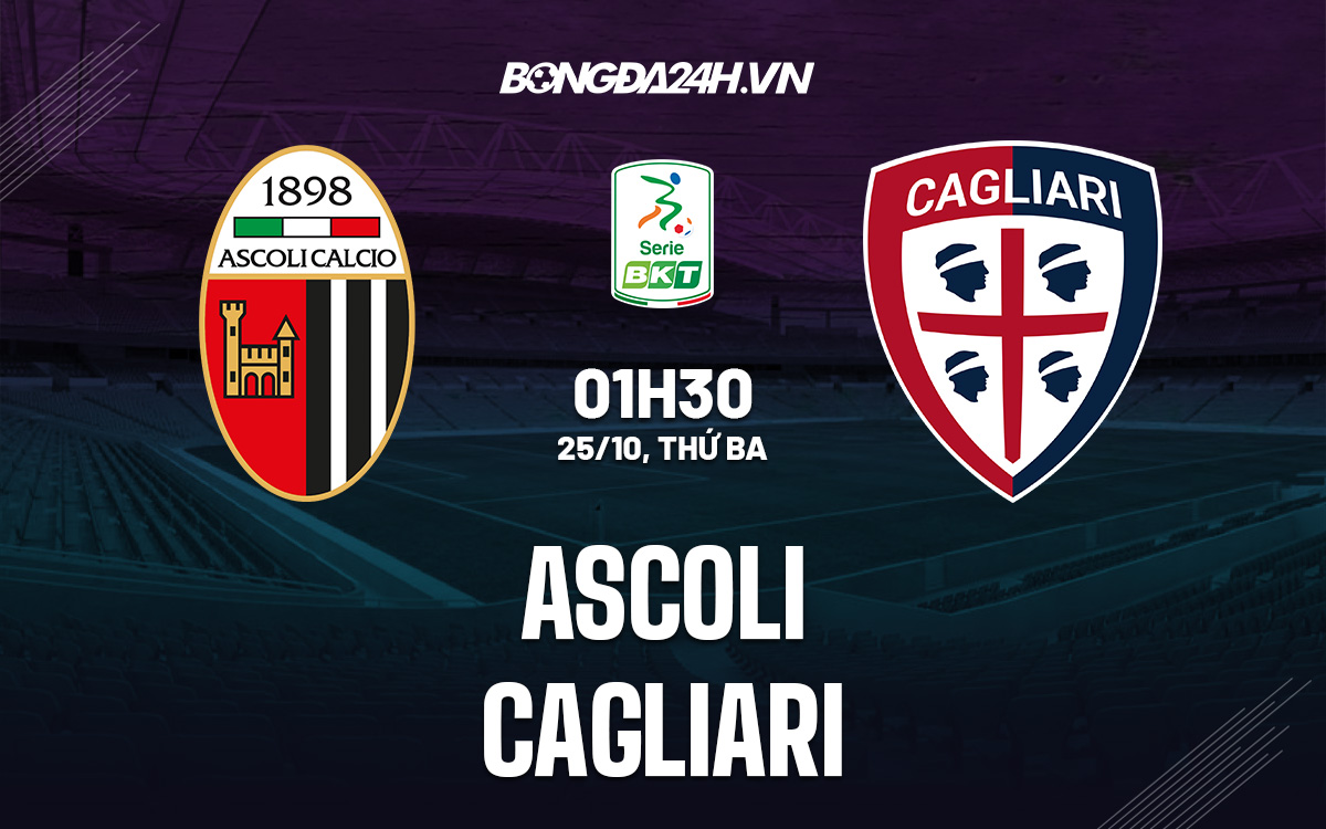 Ascoli vs Cagliari Ascoli vs Cagliari