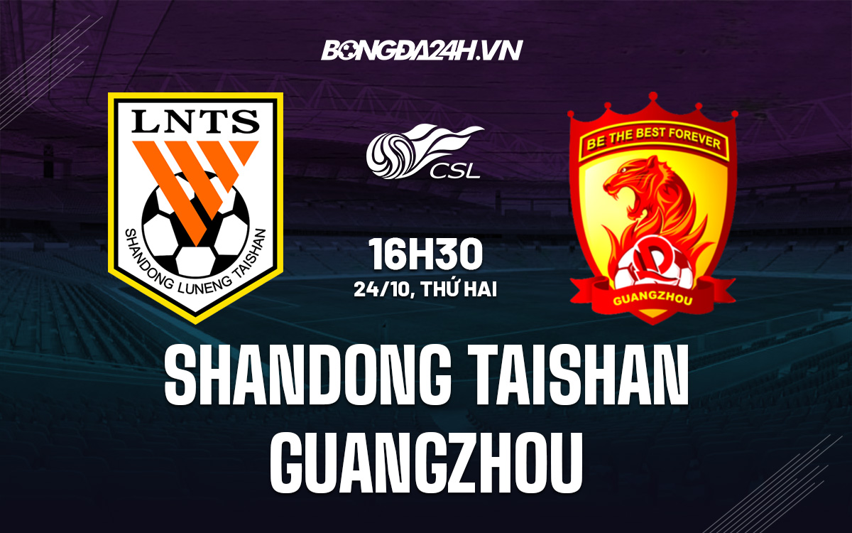 Shandong Taishan vs Guangzhou