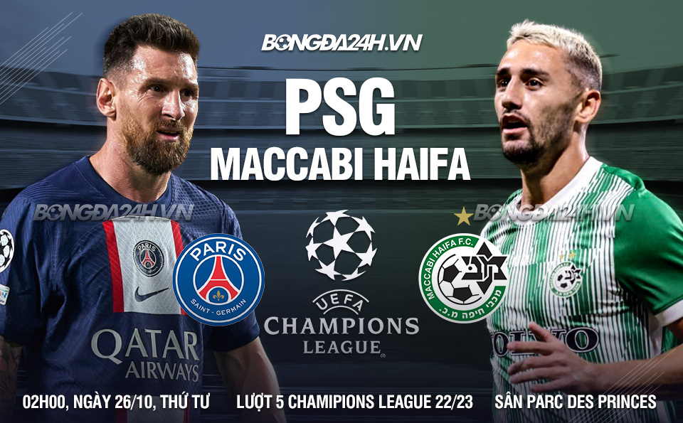 PSG vs Maccabi Haifa