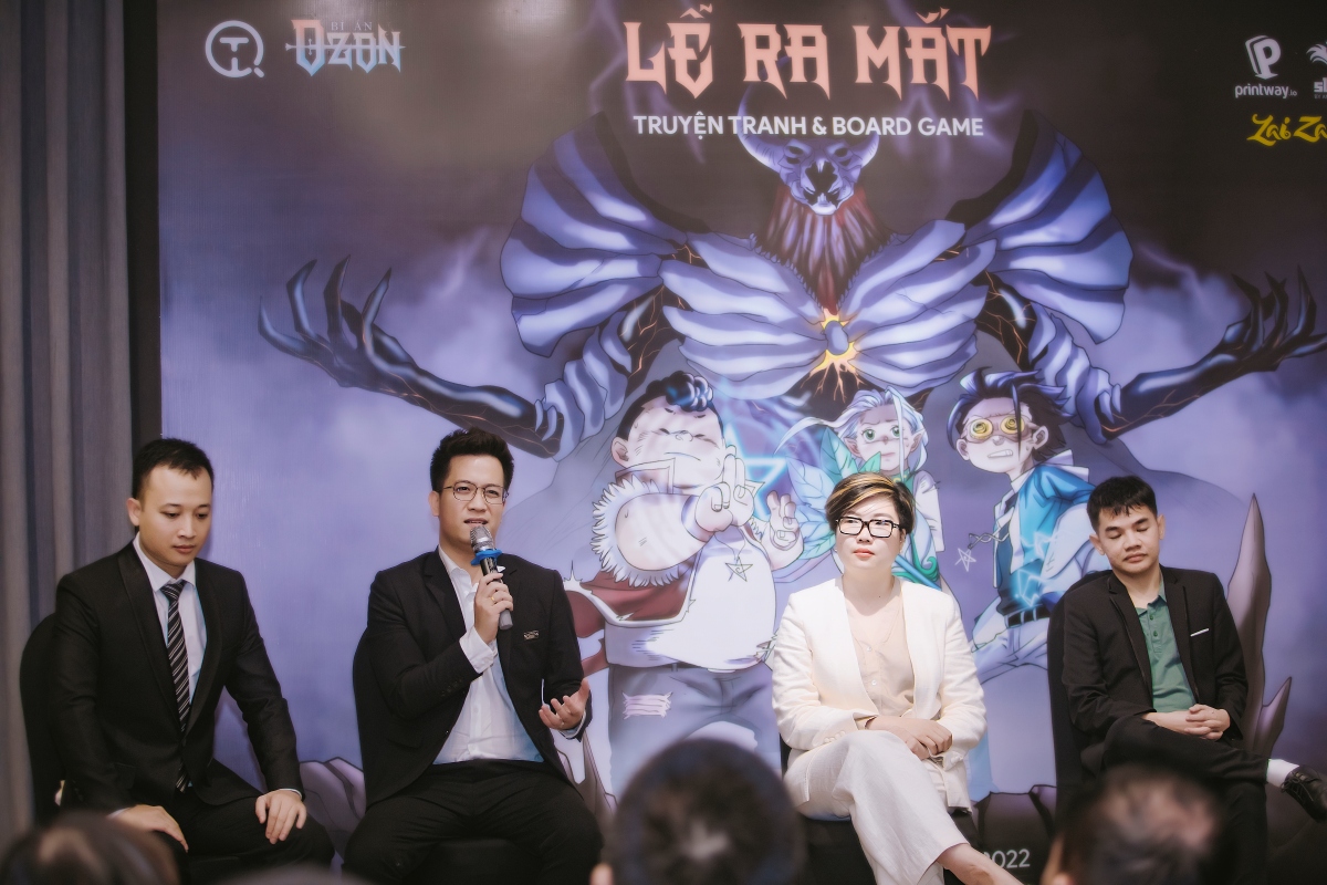 Ra mắt bộ truyện tranh và Board Game Bí ẩn Ozon 2