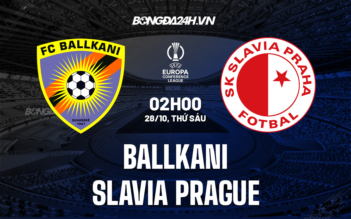 Ballkani vs Slavia Prague
