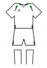 Màu áo sân khách