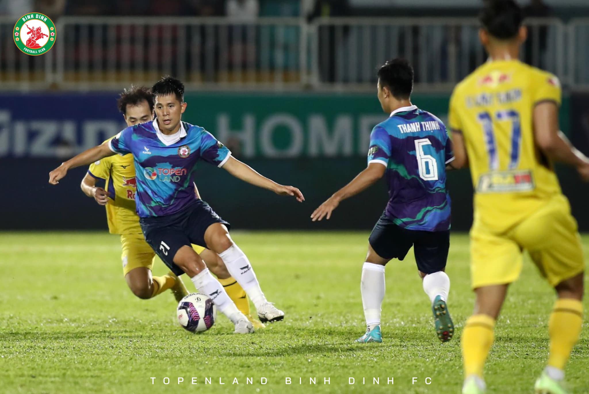 dinh Trong HAGL vs Binh dinh