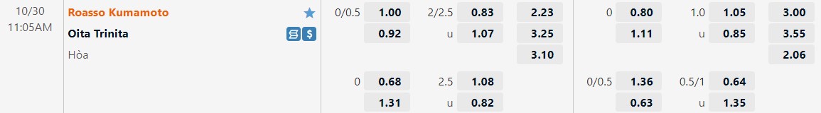 Nhận định Roasso Kumamoto vs Oita Trinita 11h05 ngày 3010 (Hạng 2 Nhật 2022) 1