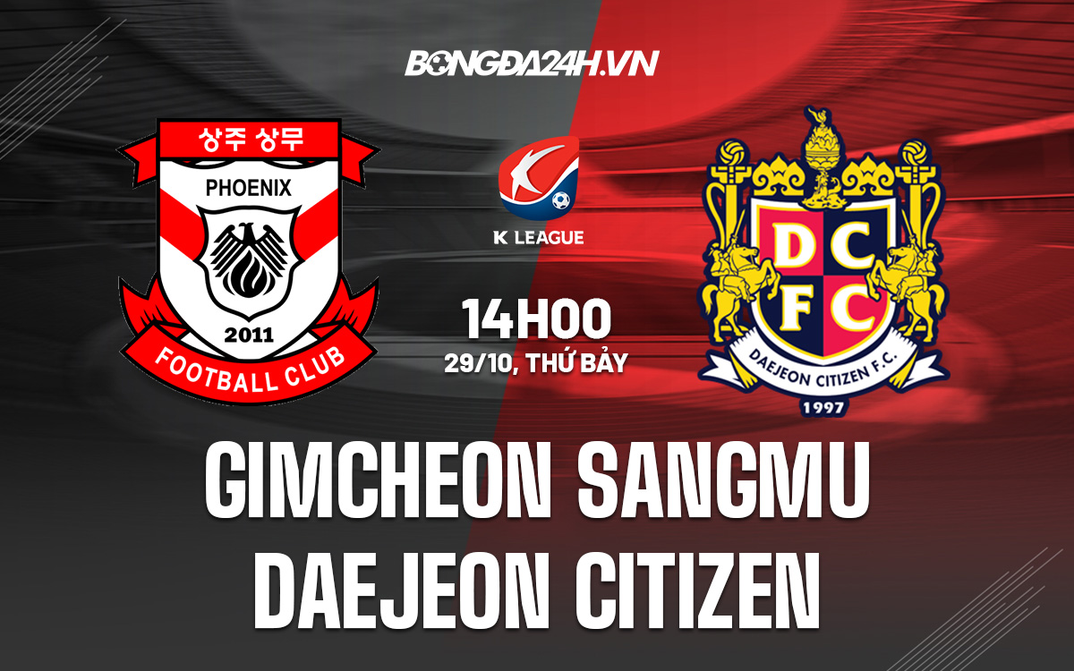 Gimcheon Sangmu vs Daejeon Citizen Gimcheon Sangmu vs Daejeon Citizen