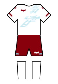 Màu áo sân khách