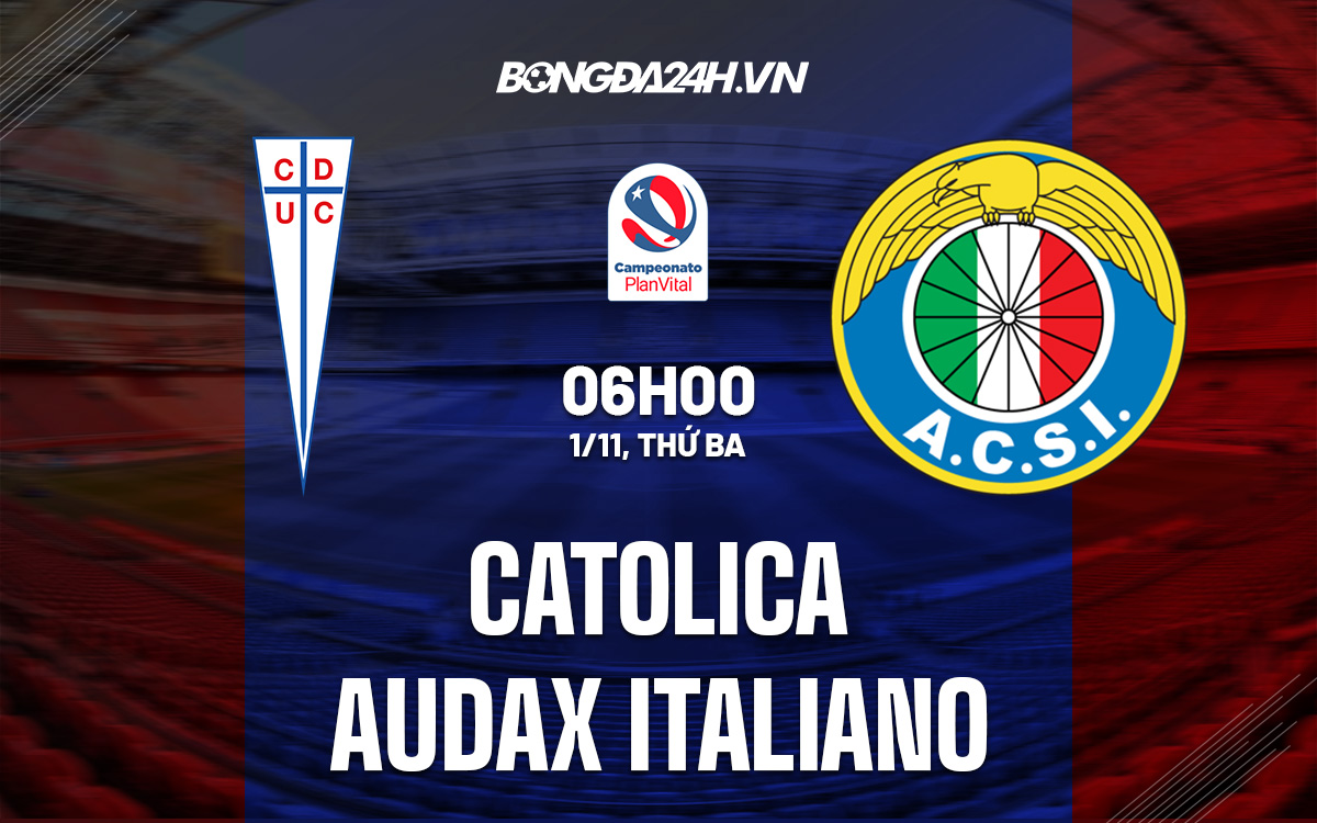 Catolica vs Audax Italiano