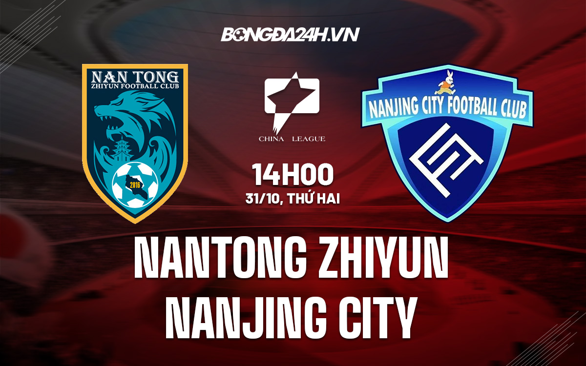 Nantong Zhiyun vs Nanjing City