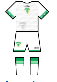 Màu áo sân khách