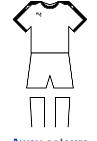 Màu áo sân khách