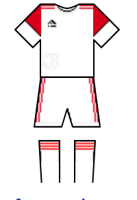 Màu áo sân khách