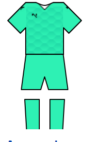 Màu áo sân khách