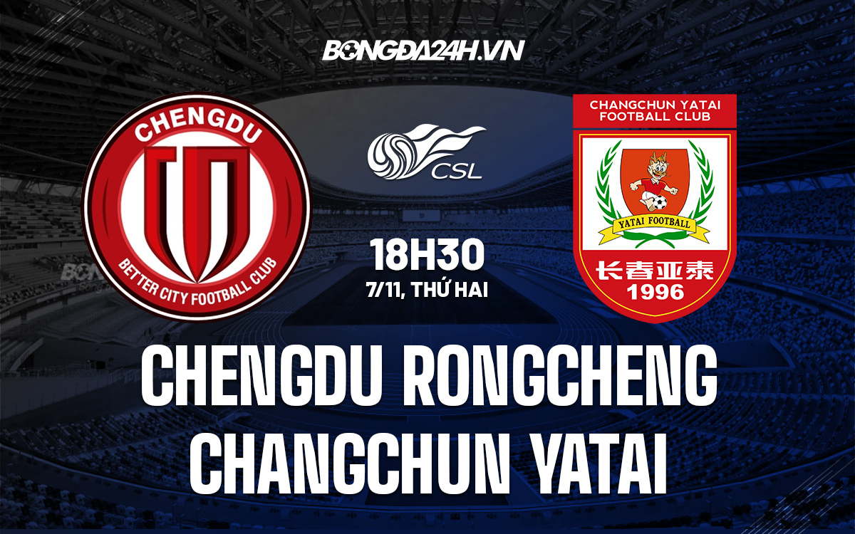 Chengdu Rongcheng vs Changchun Yatai
