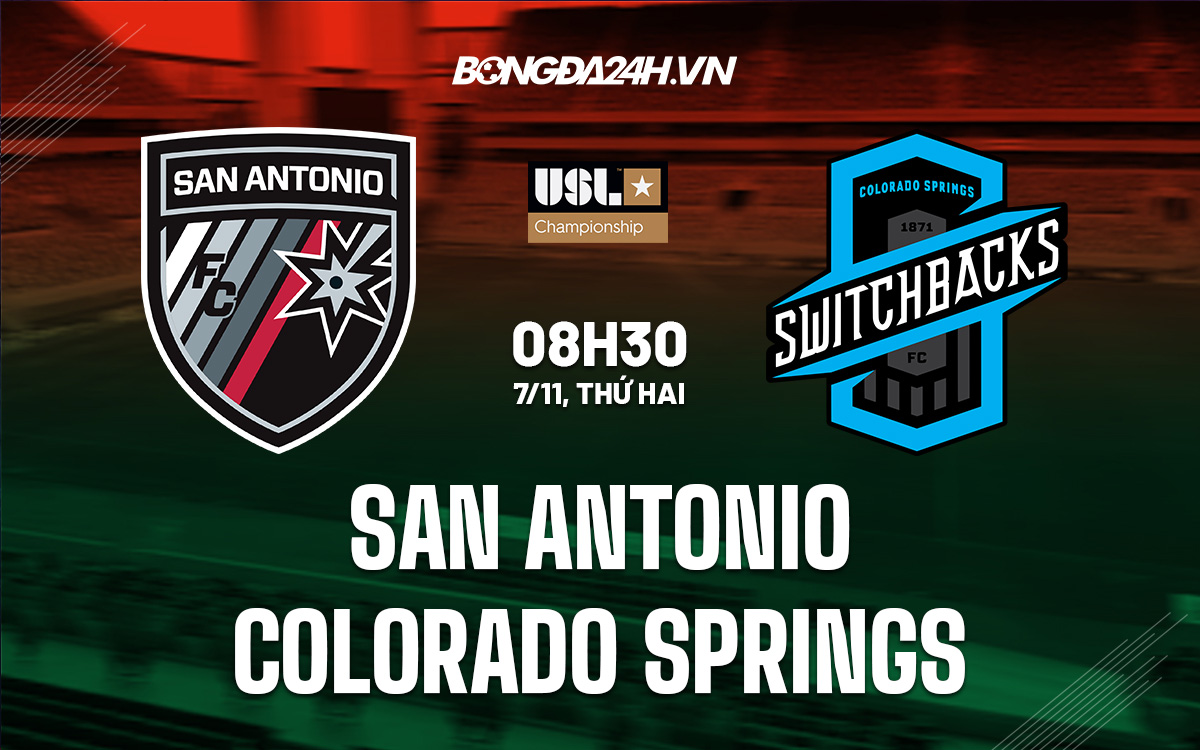 Nhận định Soi Kèo San Antonio Vs Colorado Springs Switchbacks