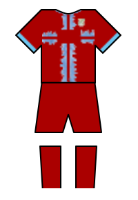 Màu áo sân khách