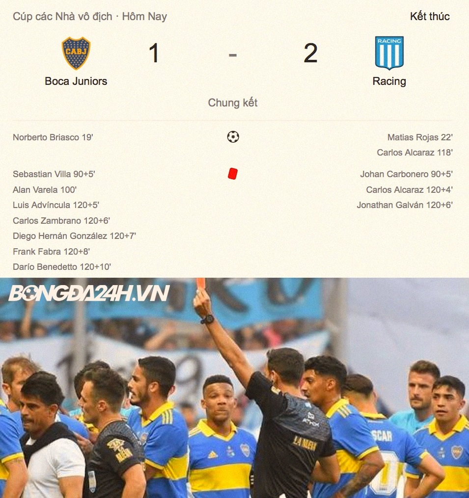 Trận đấu có tới 10 thẻ đỏ ở giải Argentina 1 Trận đấu có tới 10 thẻ đỏ ở giải Argentina 1