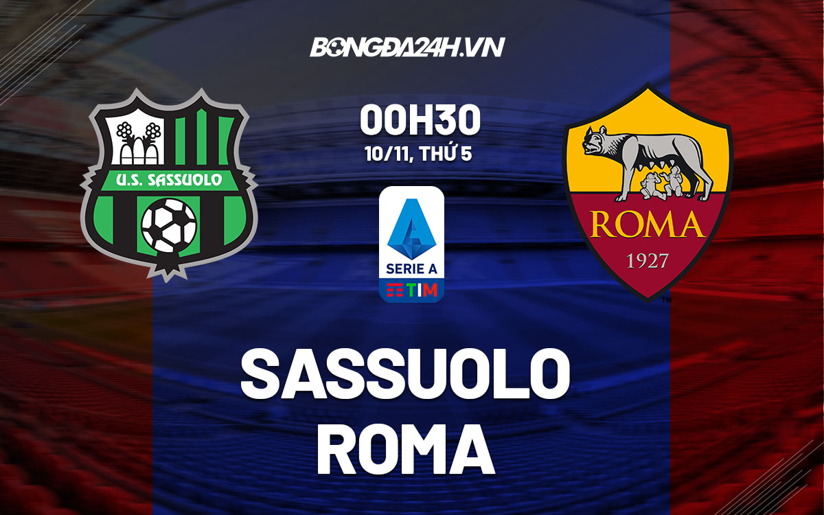 Sassuolo vs Roma