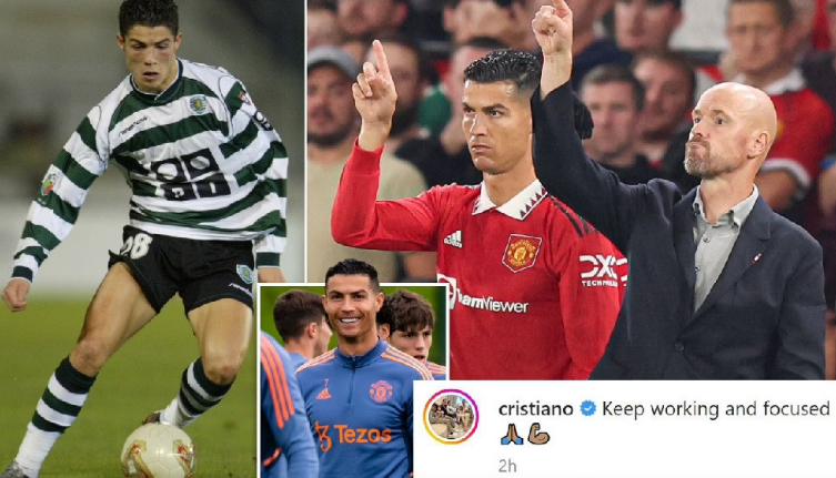 Ronaldo tro lai Sporting Lisbon