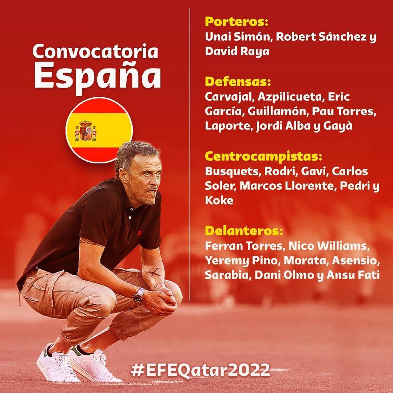 Sergio Ramos vắng mặt trong đội hình tuyển Tây Ban Nha dự World Cup 2022 2