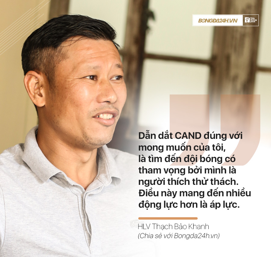 HLV Thạch Bảo Khanh - Người truyền lửa đưa CAND thăng hạng VLeague 2023 1 HLV Thạch Bảo Khanh - Người truyền lửa đưa CAND thăng hạng VLeague 2023 1