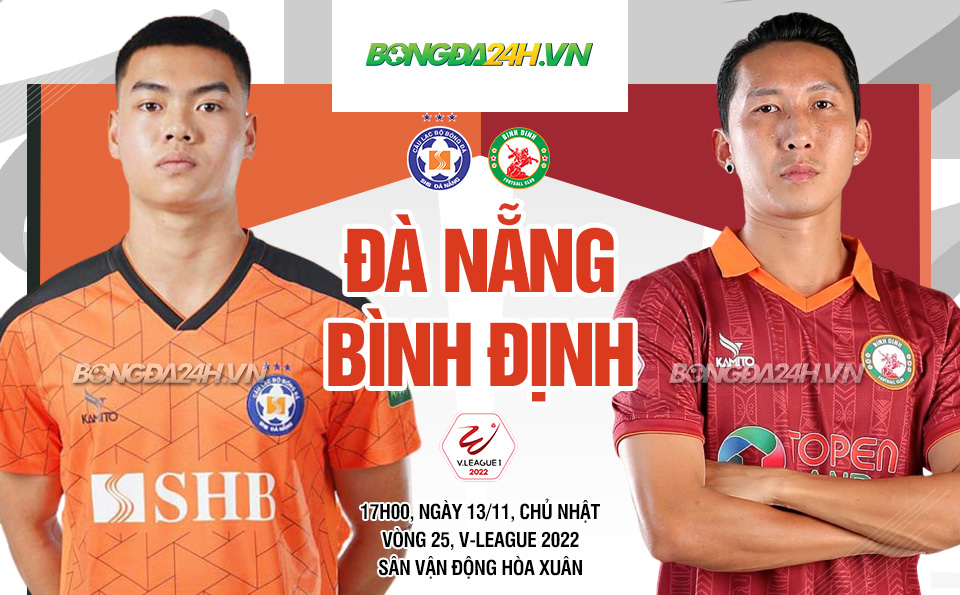 nhan dinh bong da Da Nang vs Binh Dinh vleague 2022 hom nay