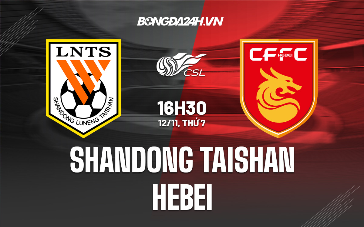 Shandong Taishan vs Hebei