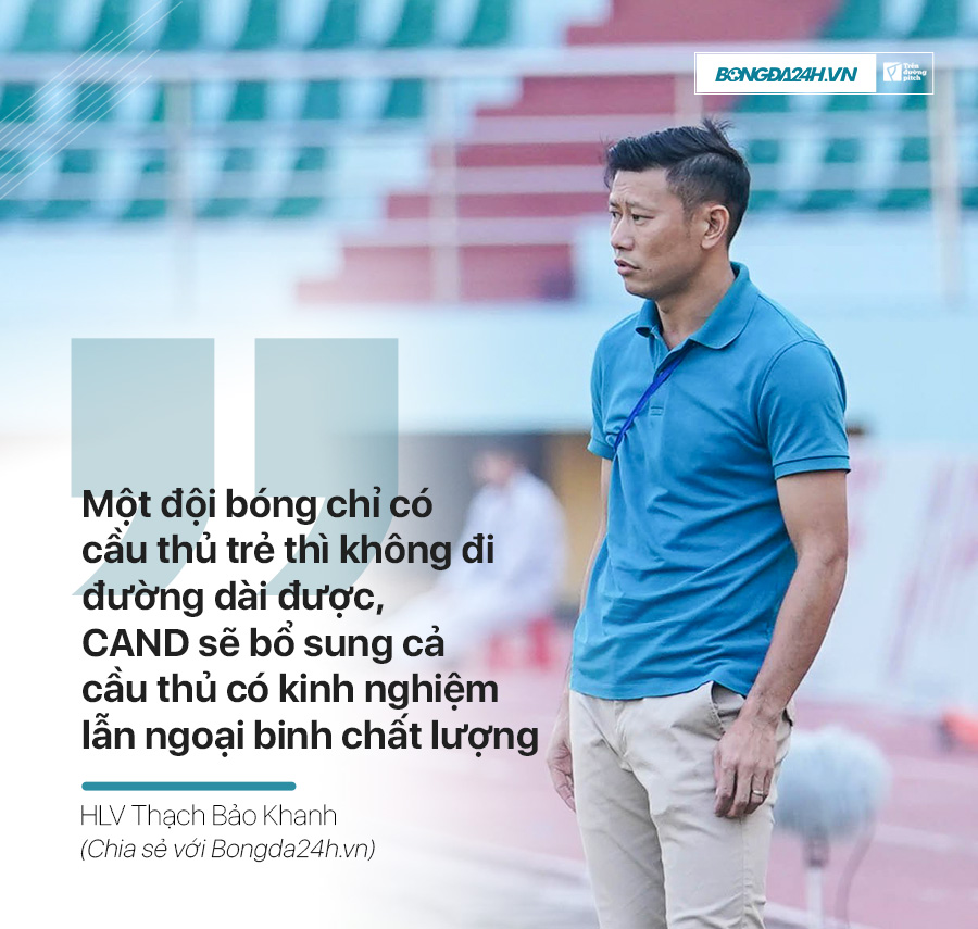 HLV Thạch Bảo Khanh - Người truyền lửa đưa CAND thăng hạng VLeague 2023 5 HLV Thạch Bảo Khanh - Người truyền lửa đưa CAND thăng hạng VLeague 2023 5
