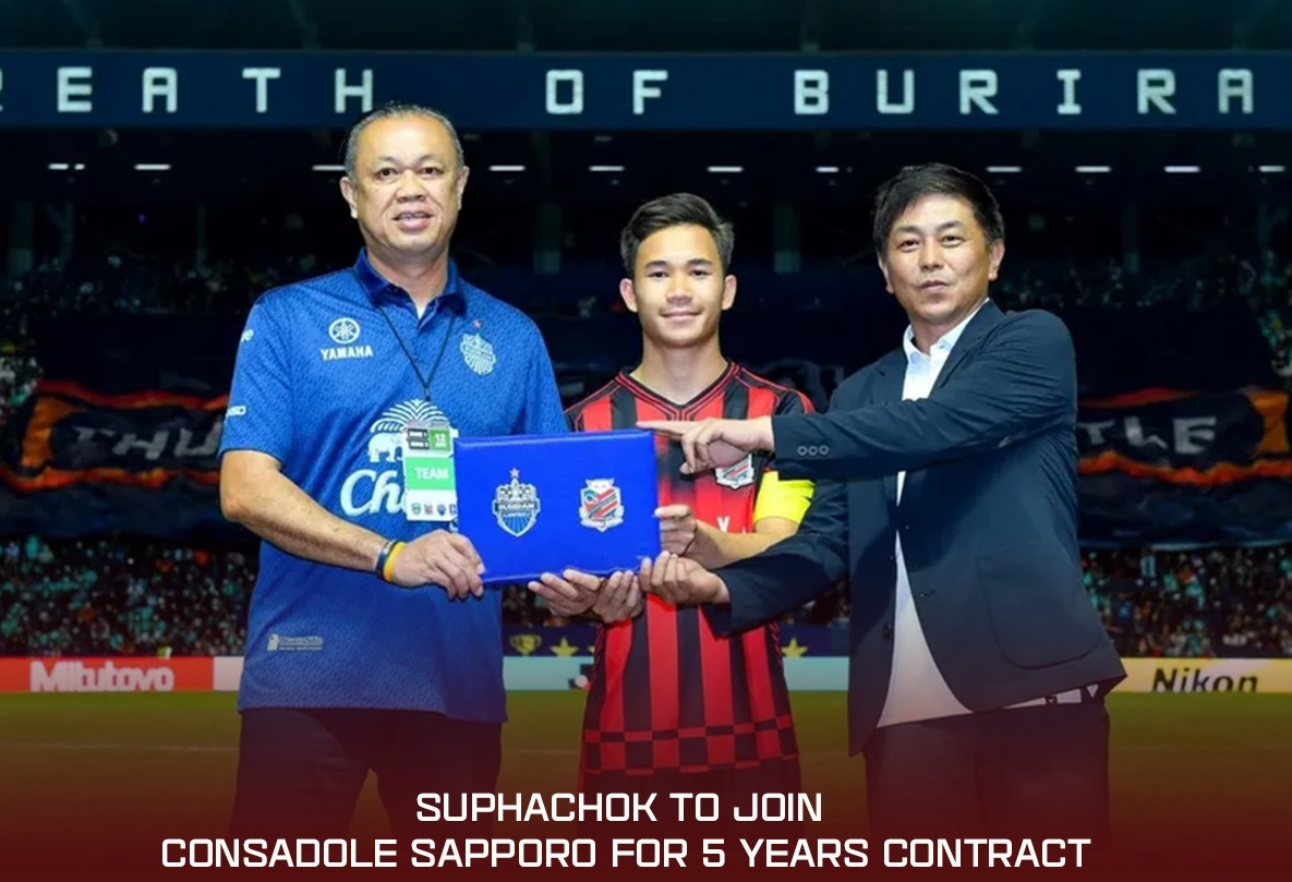 Supachok gia nhap Consadole Sapporo voi hop dong co thoi han 5 nam