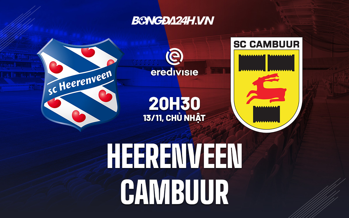 Heerenveen vs Cambuur