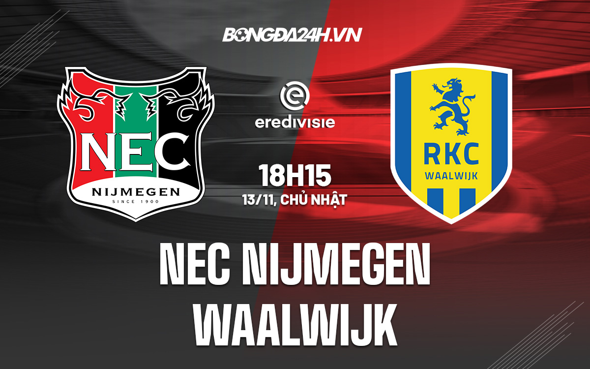 NEC Nijmegen vs Waalwijk