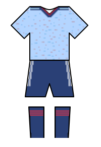 Màu áo sân khách