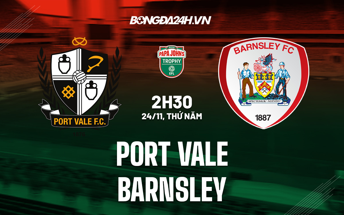 Port Vale vs Barnsley