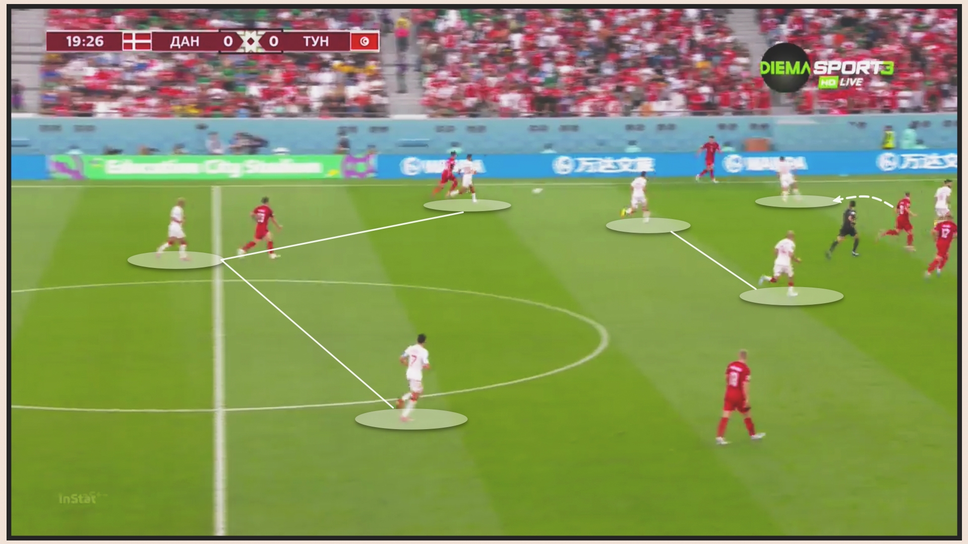 Đan Mạch 0-0 Tunisia Đan Mạch bị hoá giải 2