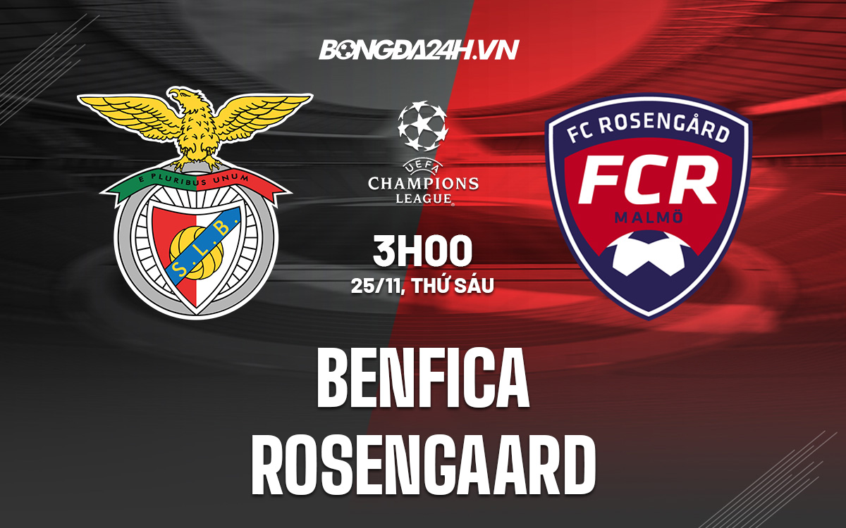 Benfica vs Rosengaard