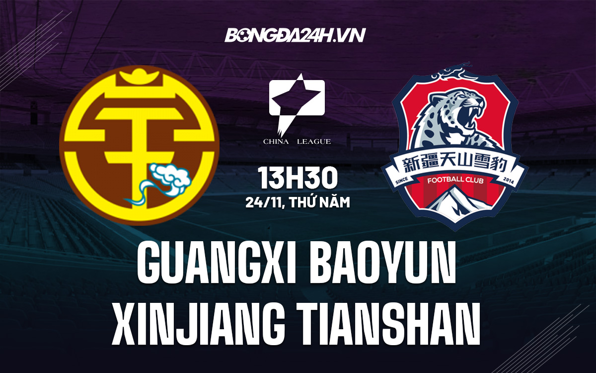 Guangxi Baoyun vs Xinjiang Tianshan