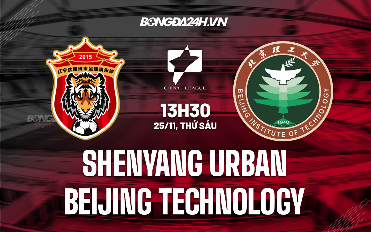 Shenyang Urban vs Beijing Technology