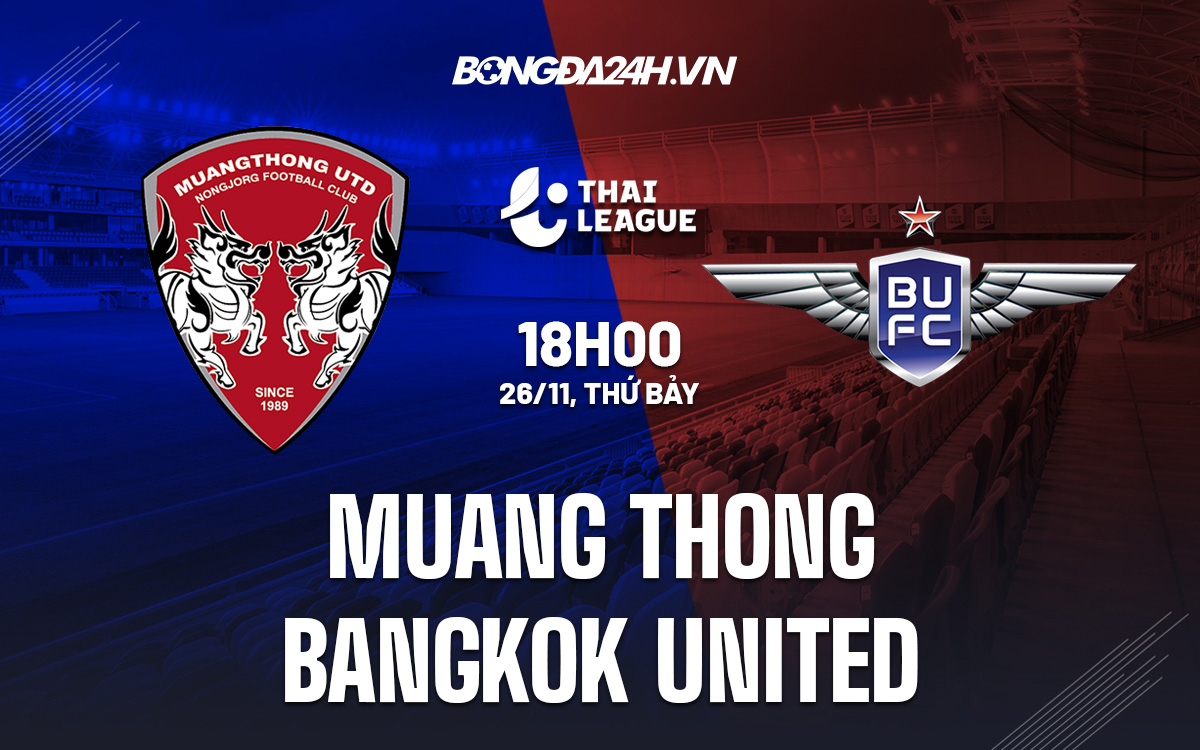 Muang Thong vs Bangkok United Muang Thong vs Bangkok United