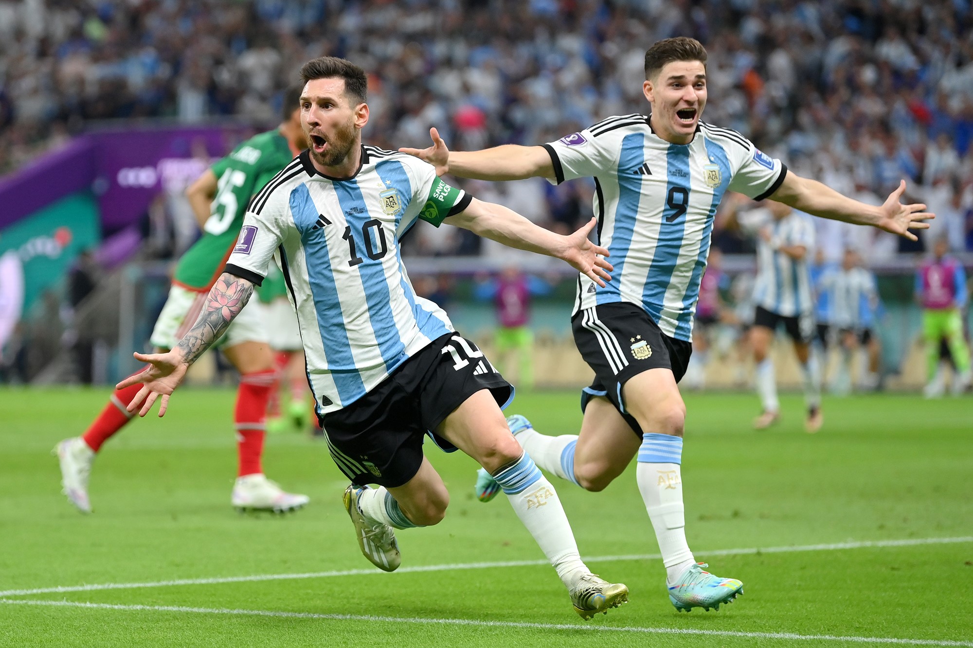 Argentina 2 0 Mexico Điệu Nhảy Của Leo Messi 1573