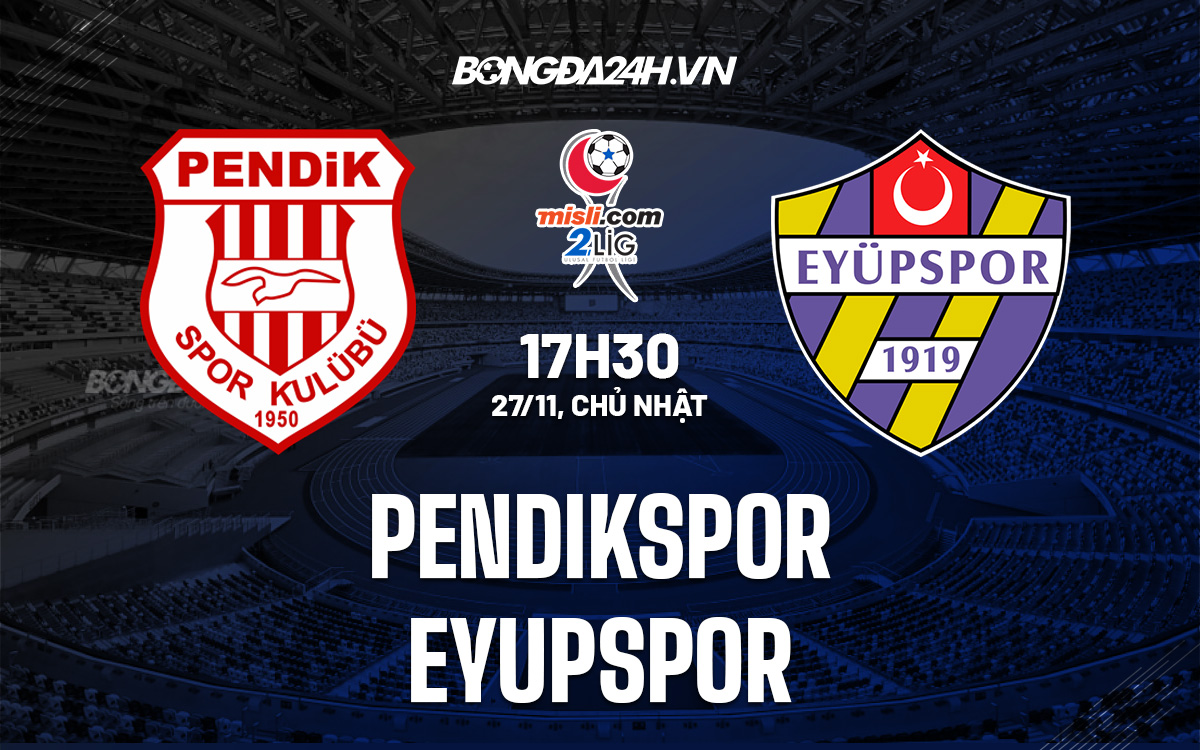 Pendikspor vs Eyupspor